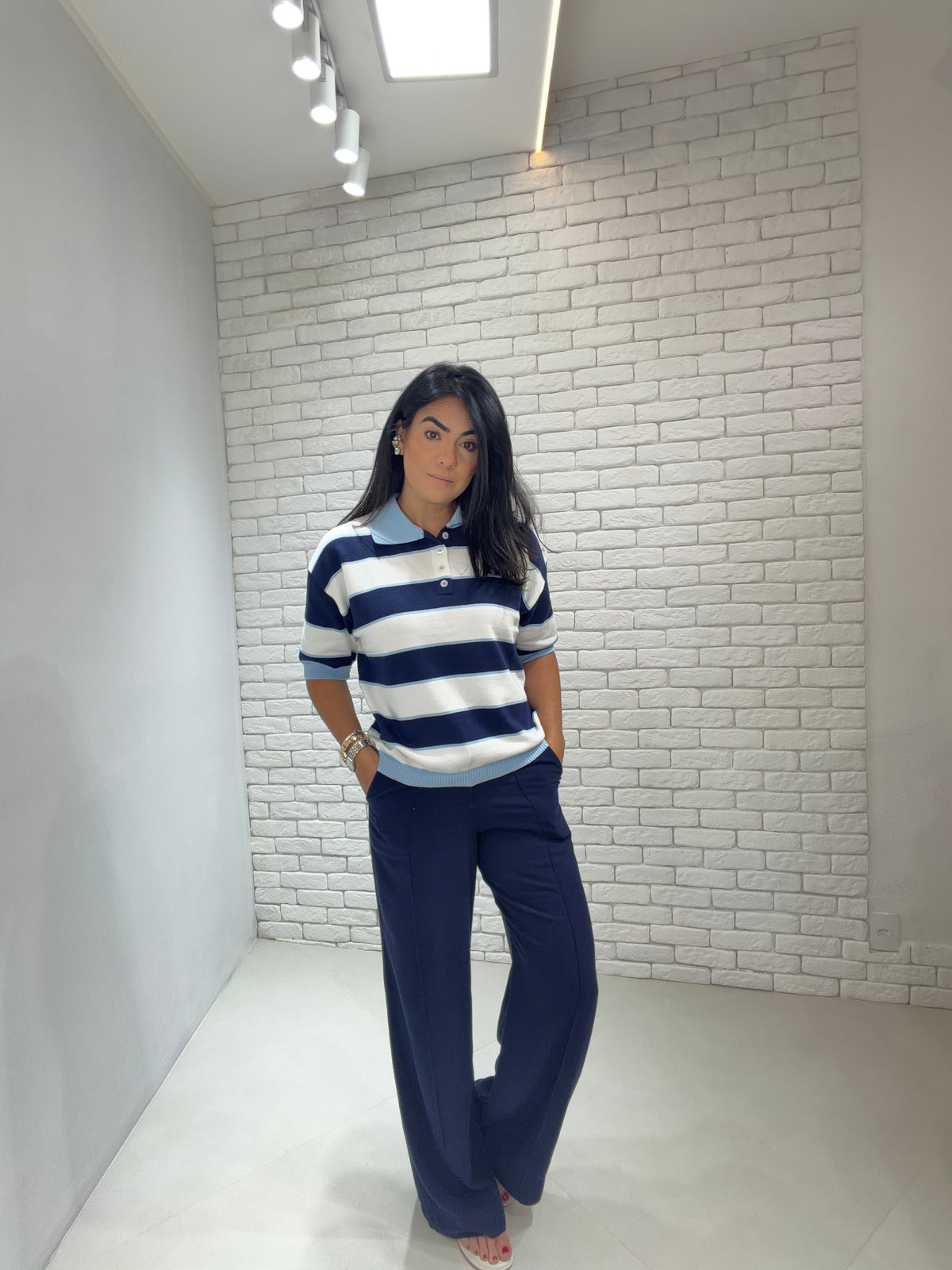 Blusa Polo Cléo