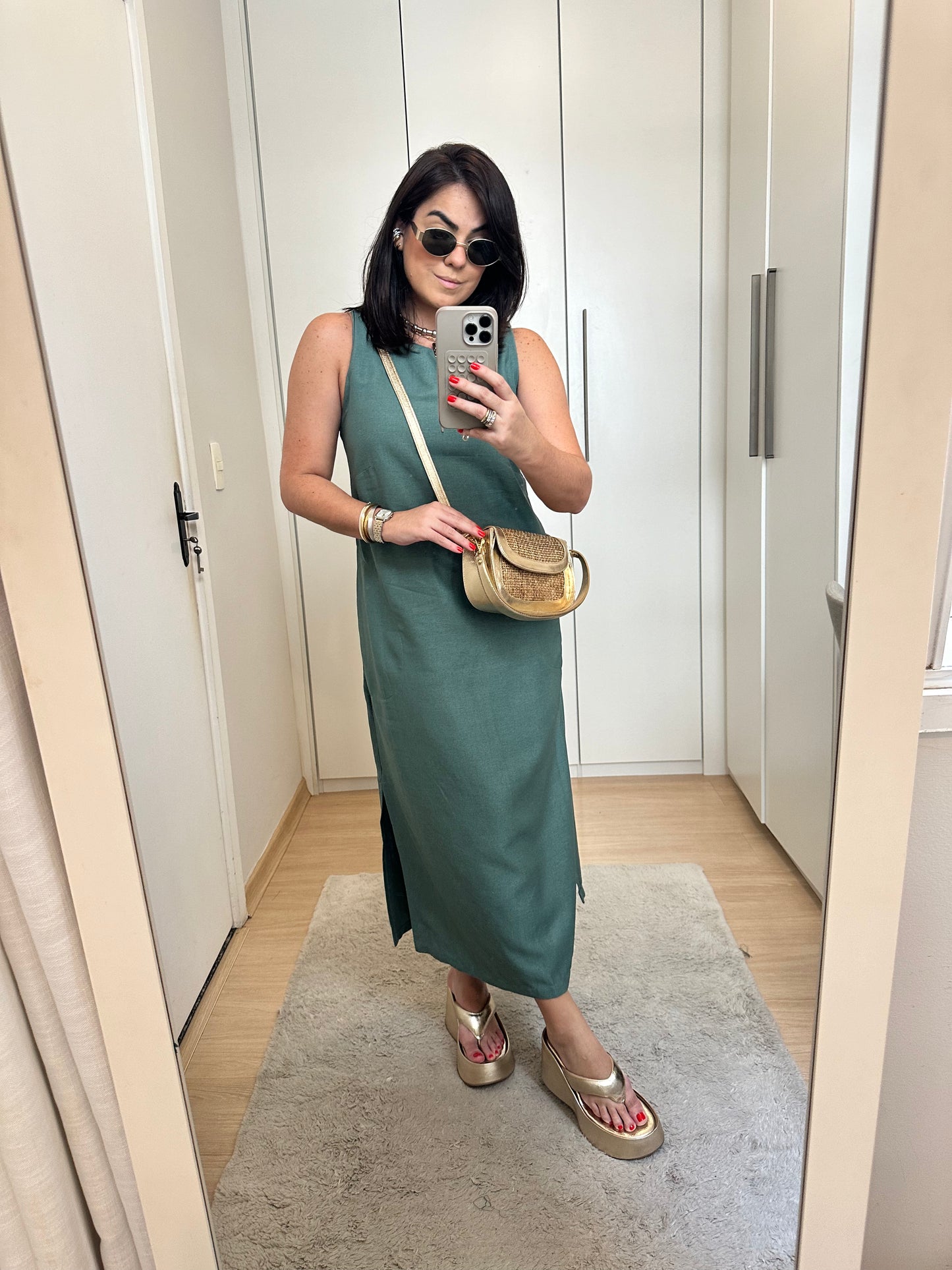 Vestido Antônia linho
