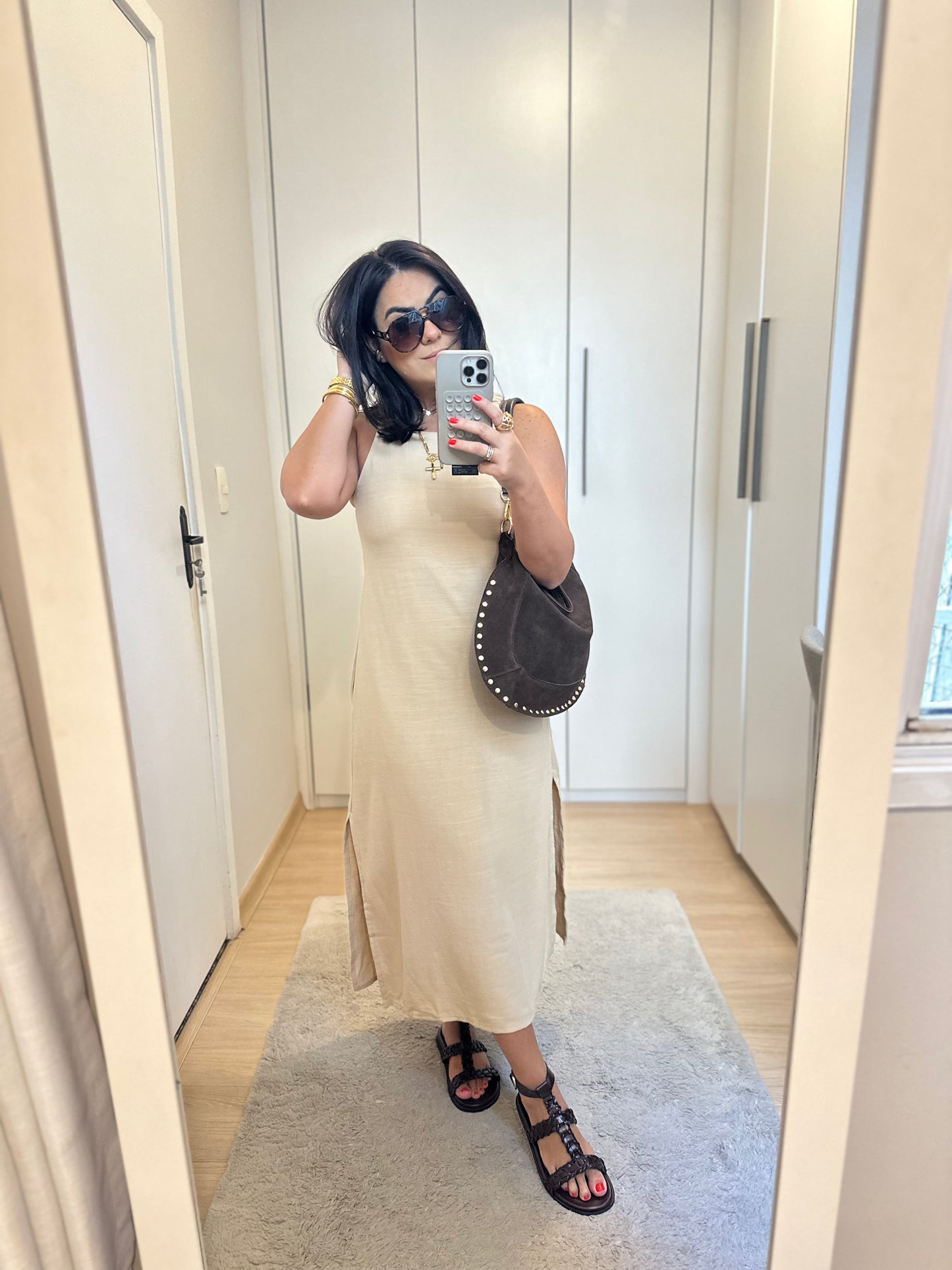 Vestido Silvana Linho