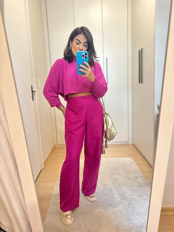Calça pantalona Larissa