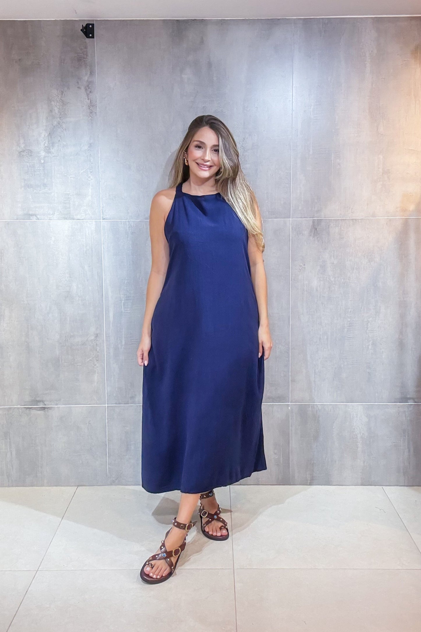 Vestido Silvana Linho
