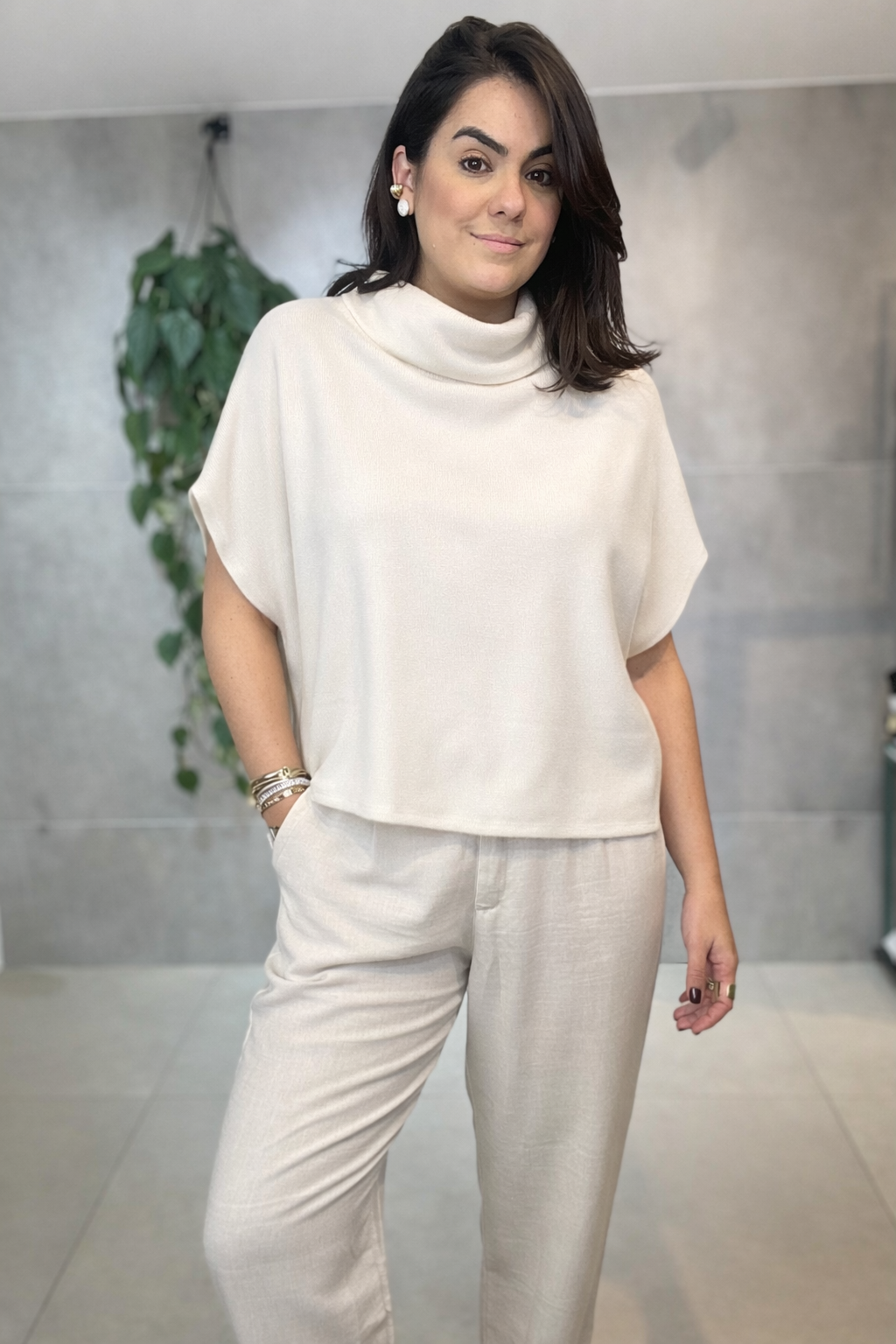 Blusa golão Andréia