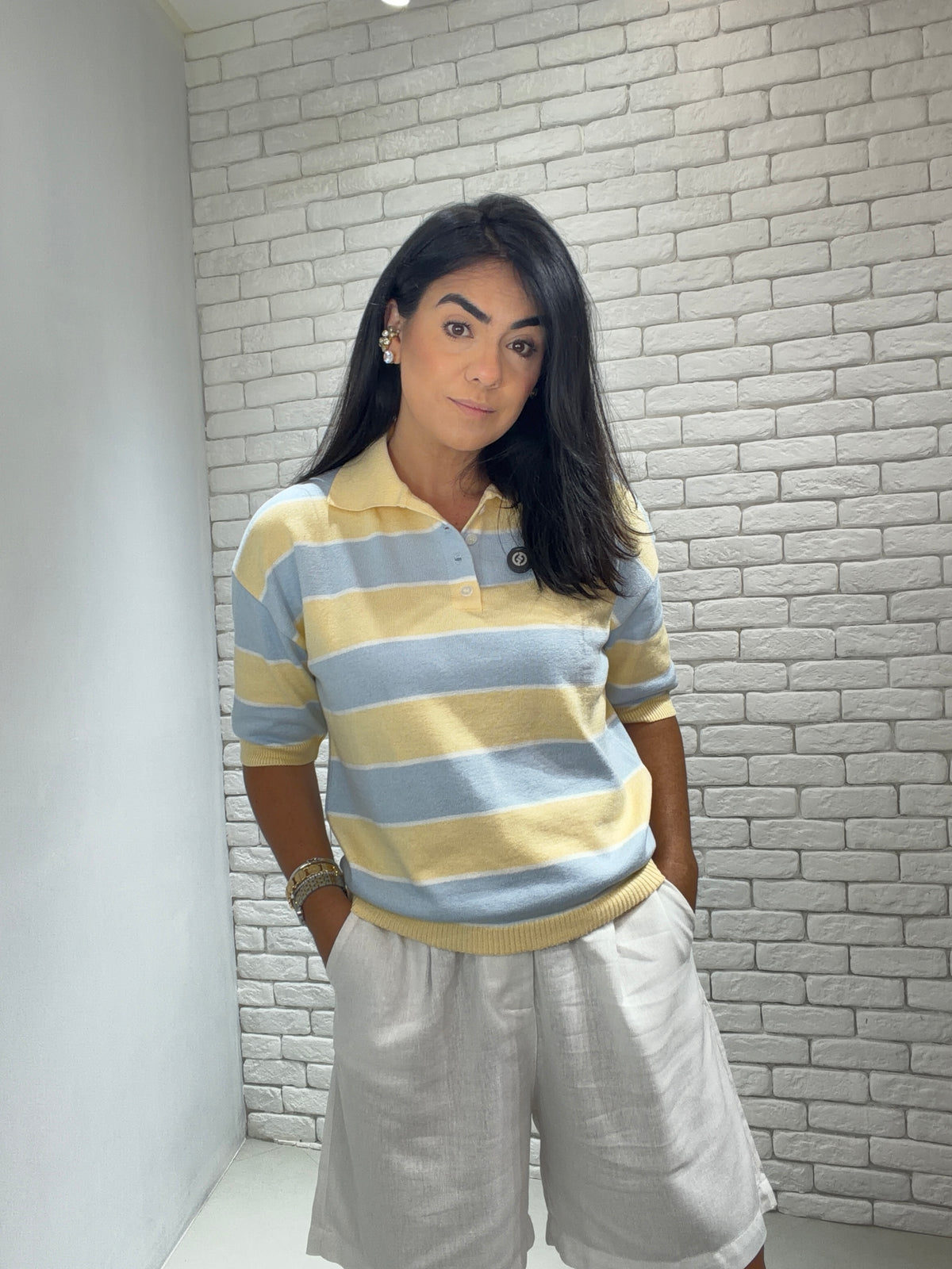 Blusa Polo Cléo