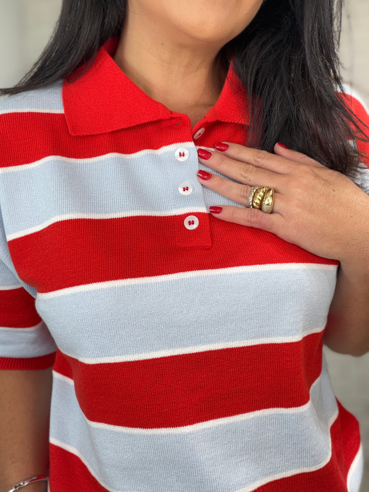 Blusa Polo Cléo