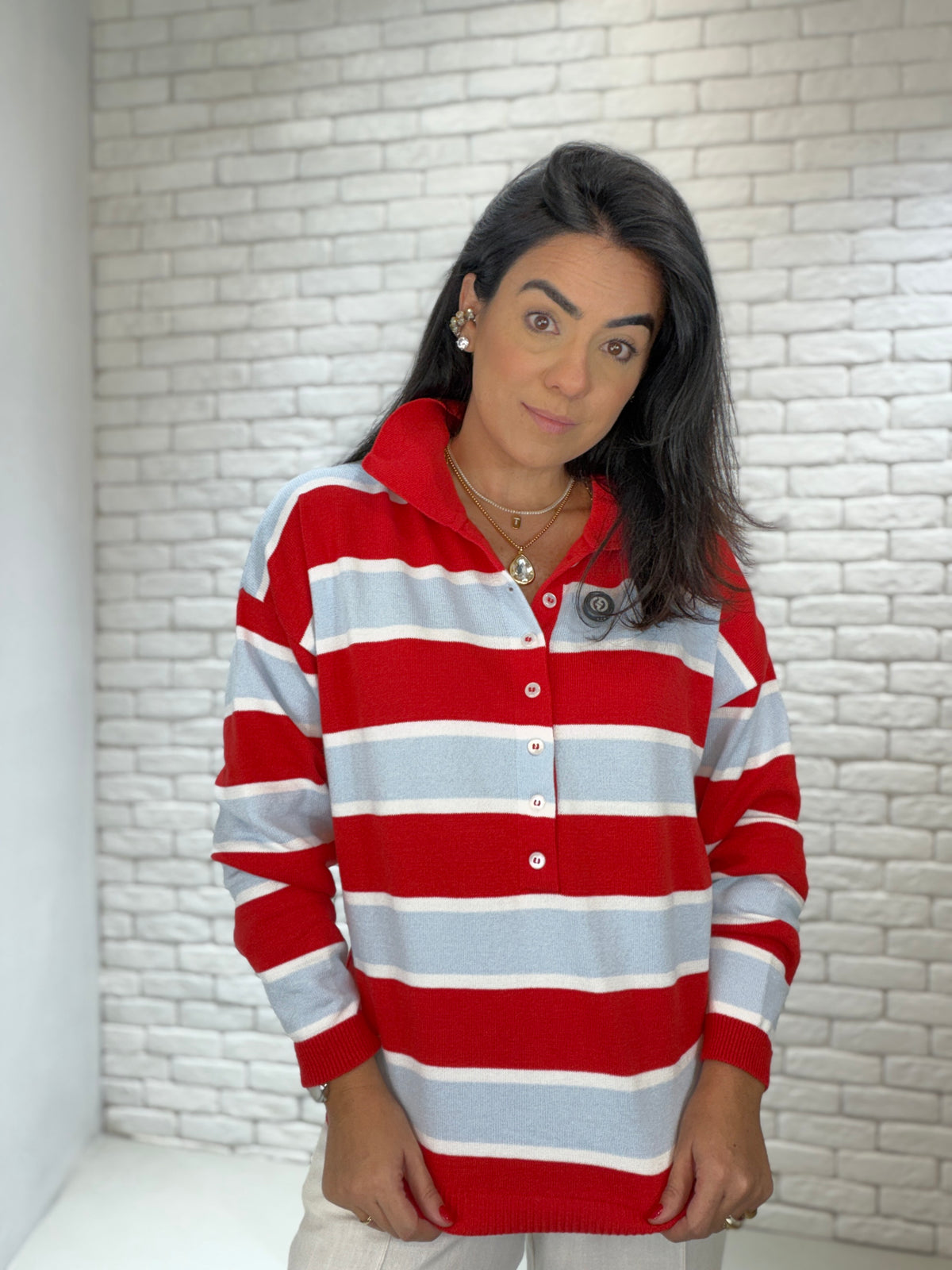 Blusa Polo Melissa