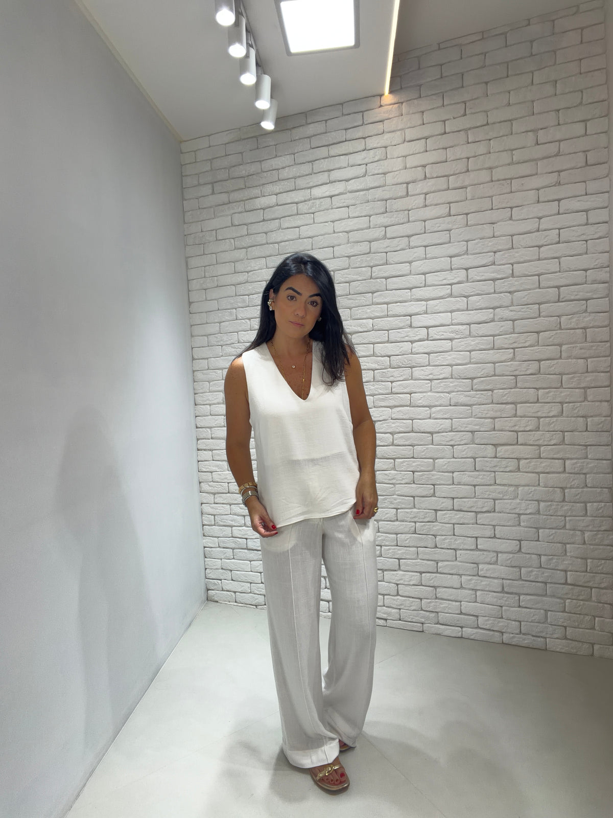 Regata ivy linho