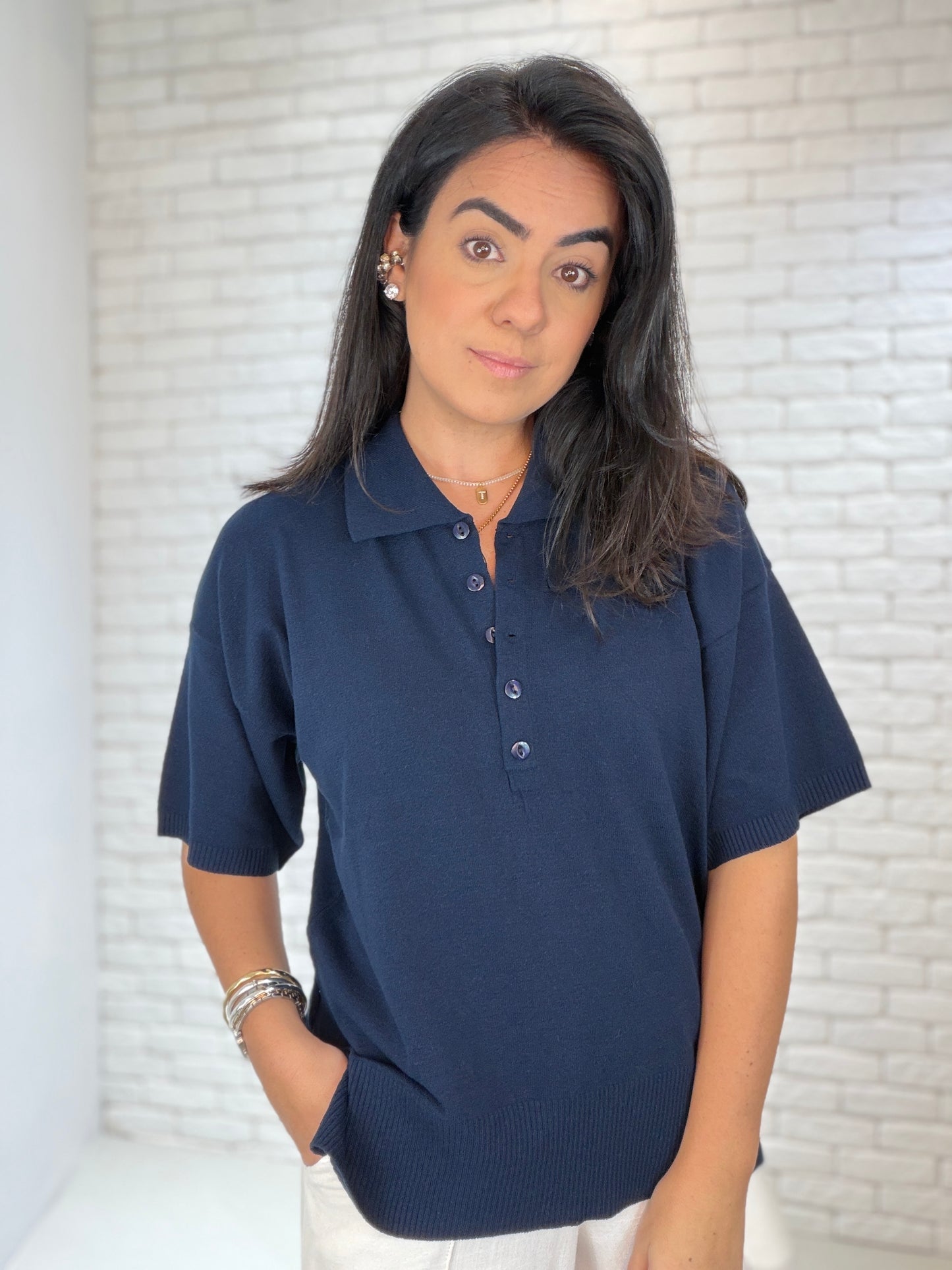 Blusa polo Ivina