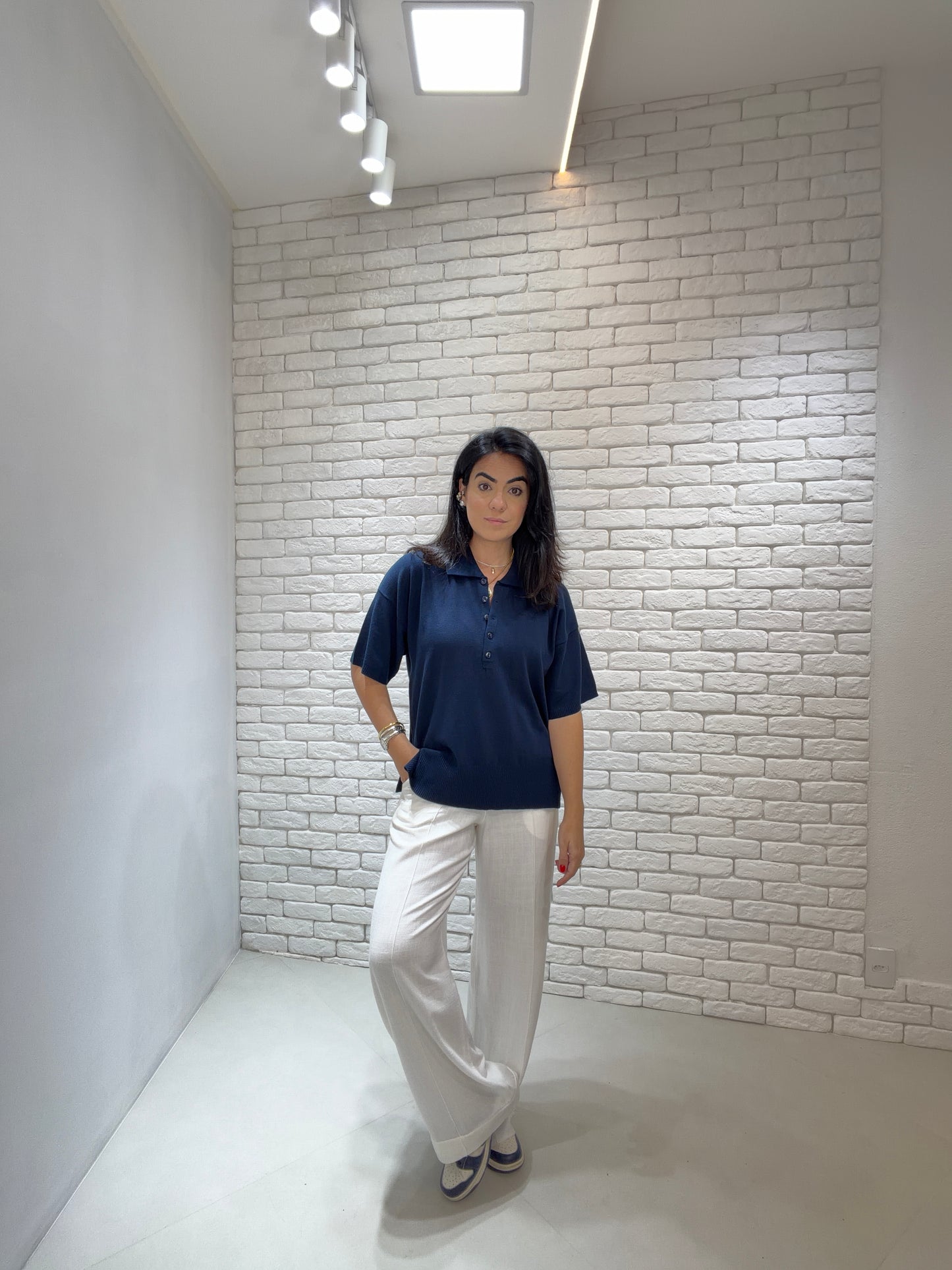 Blusa polo Ivina