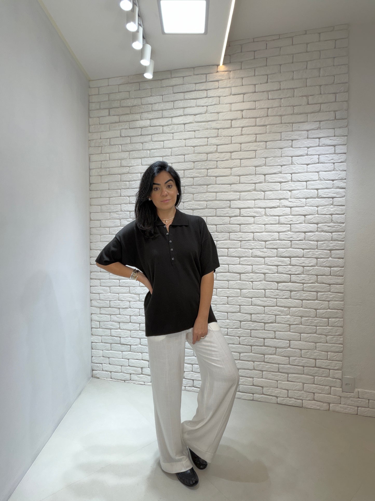 Blusa polo Ivina