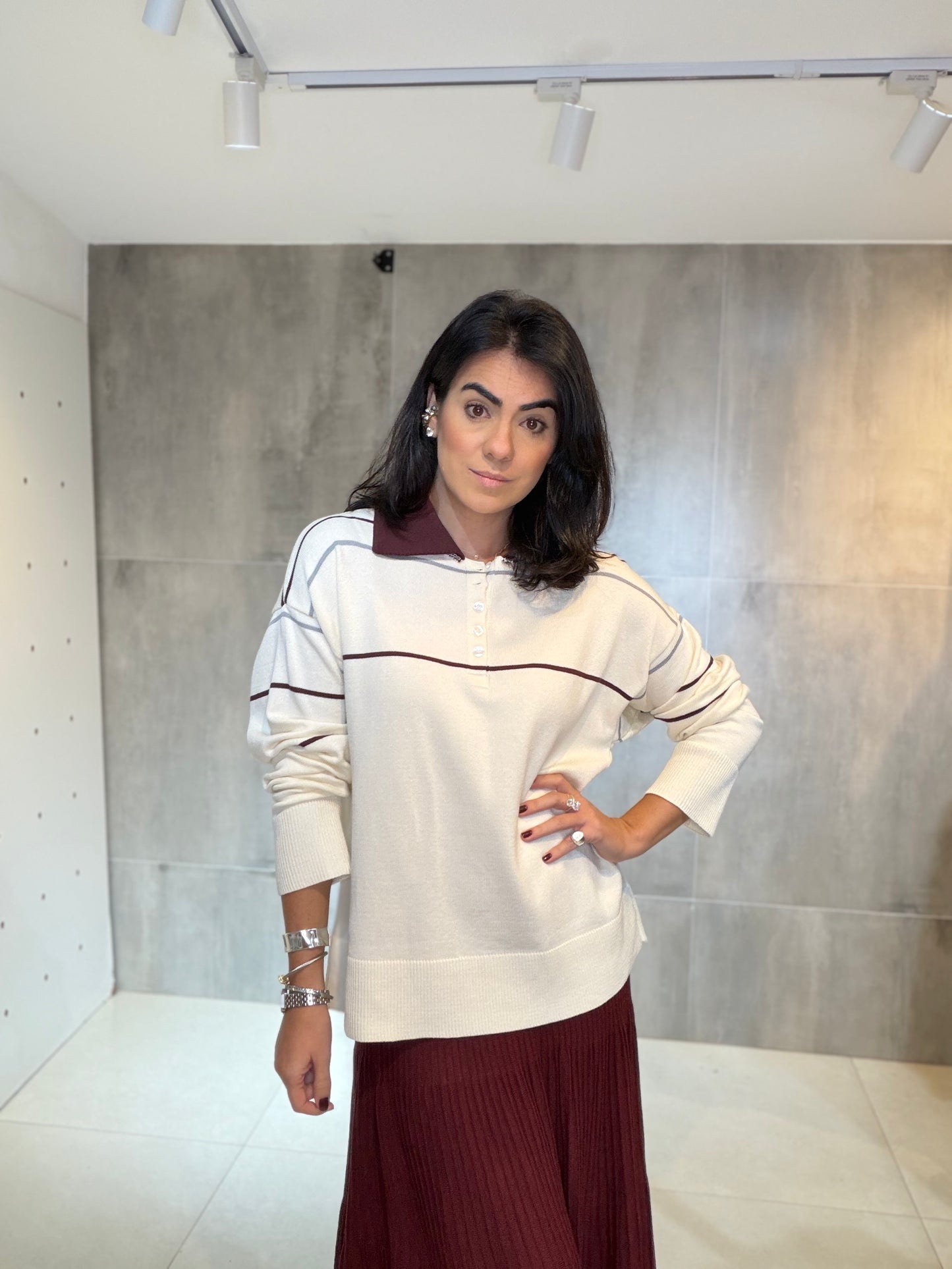 Blusa polo Milena