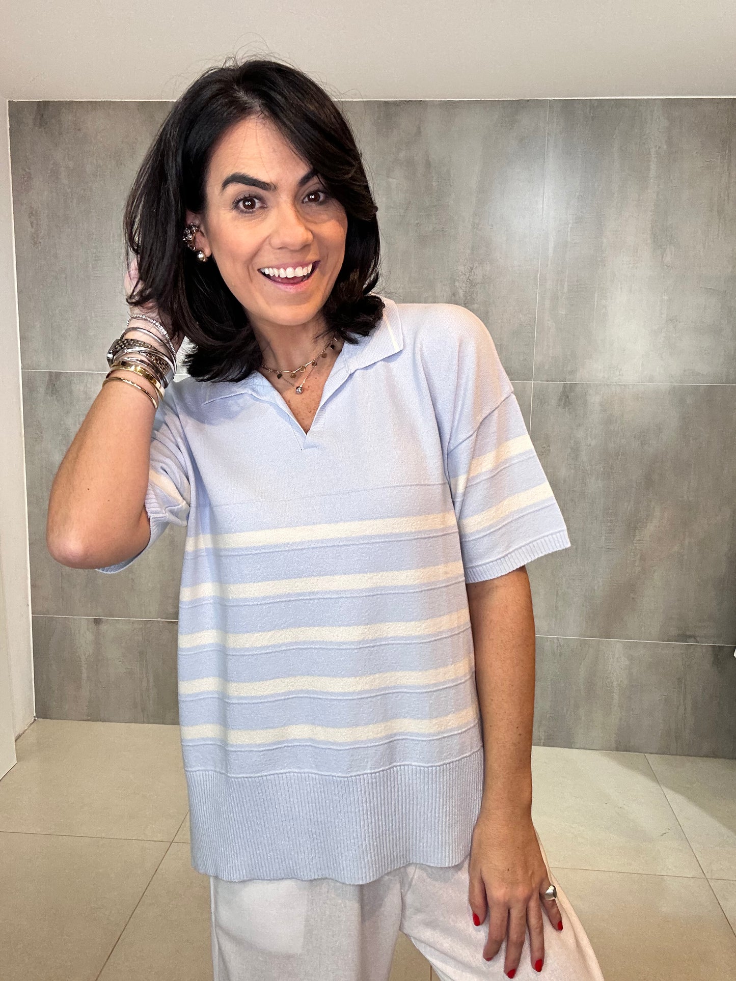 Blusa Polo Mia