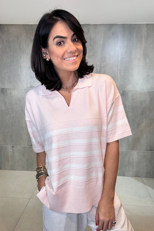 Blusa polo Luana