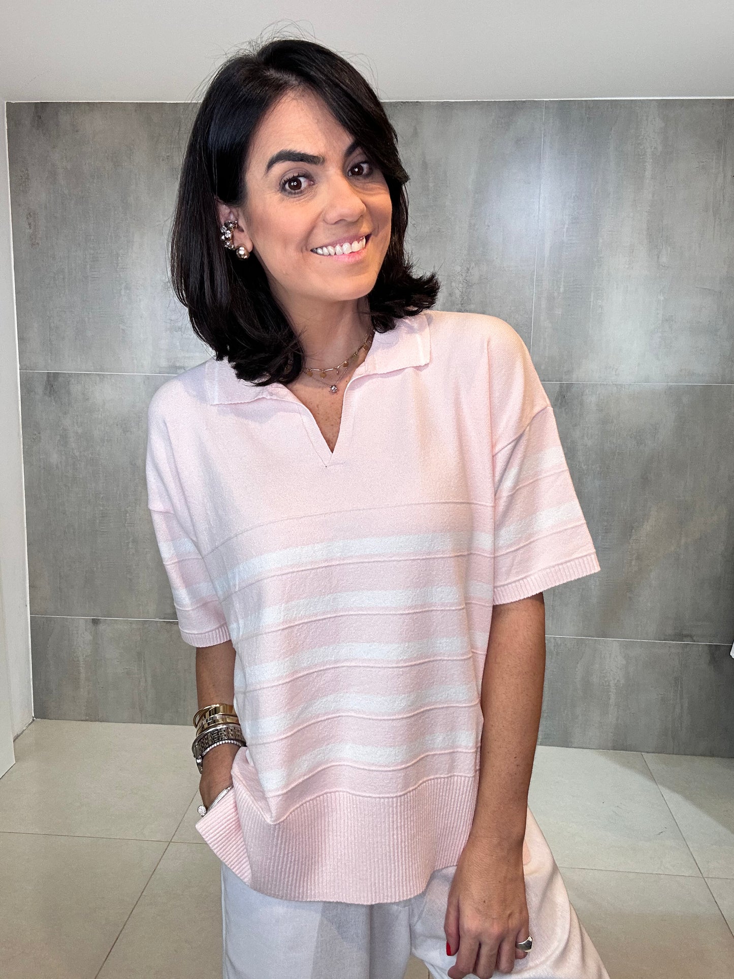 Blusa Polo Mia