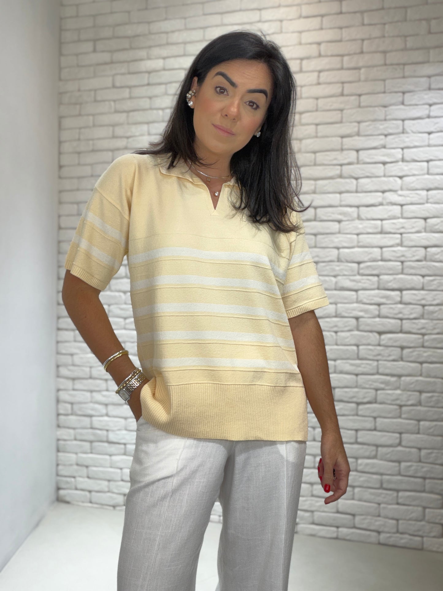 Blusa Polo Mia