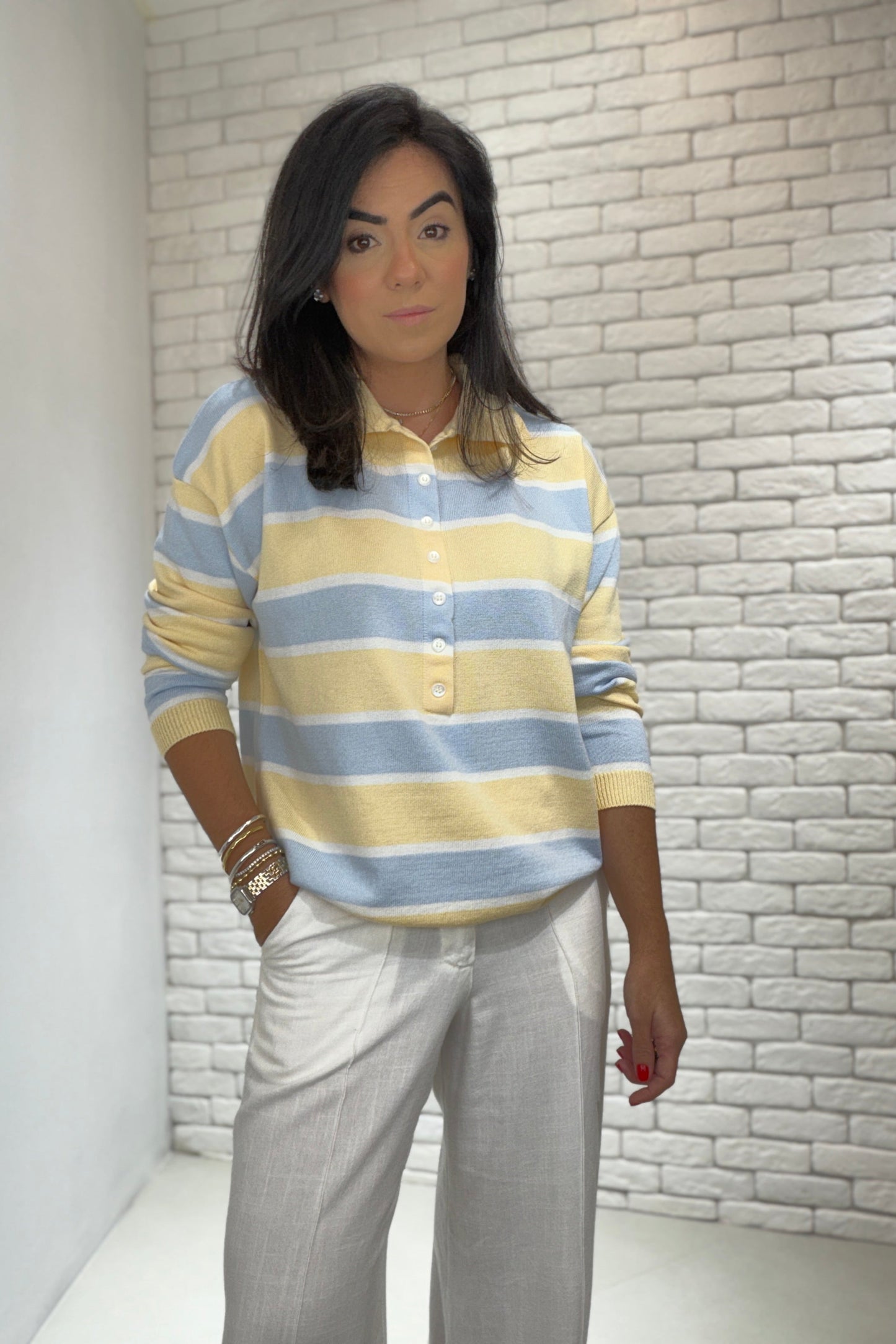 Blusa Polo Melissa