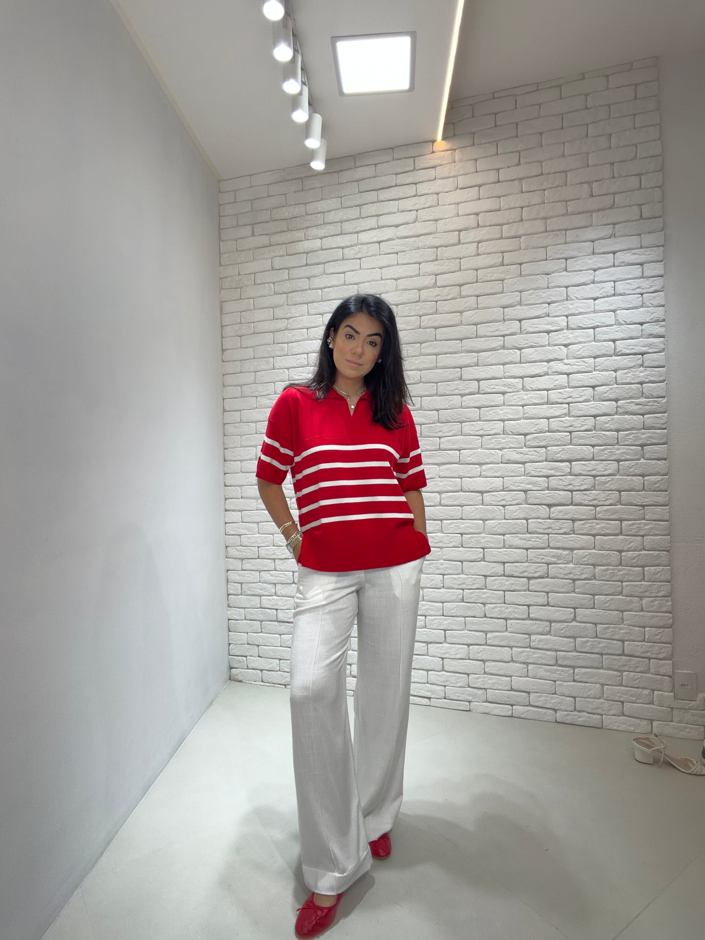 Blusa Polo Mia