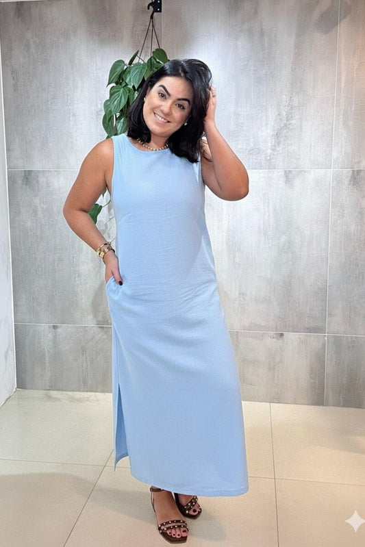 Vestido Antônia linho