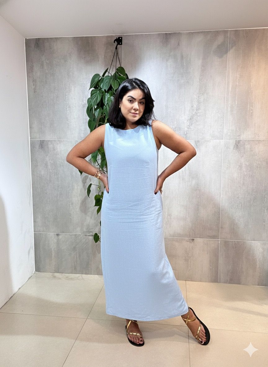 Vestido Antônia linho