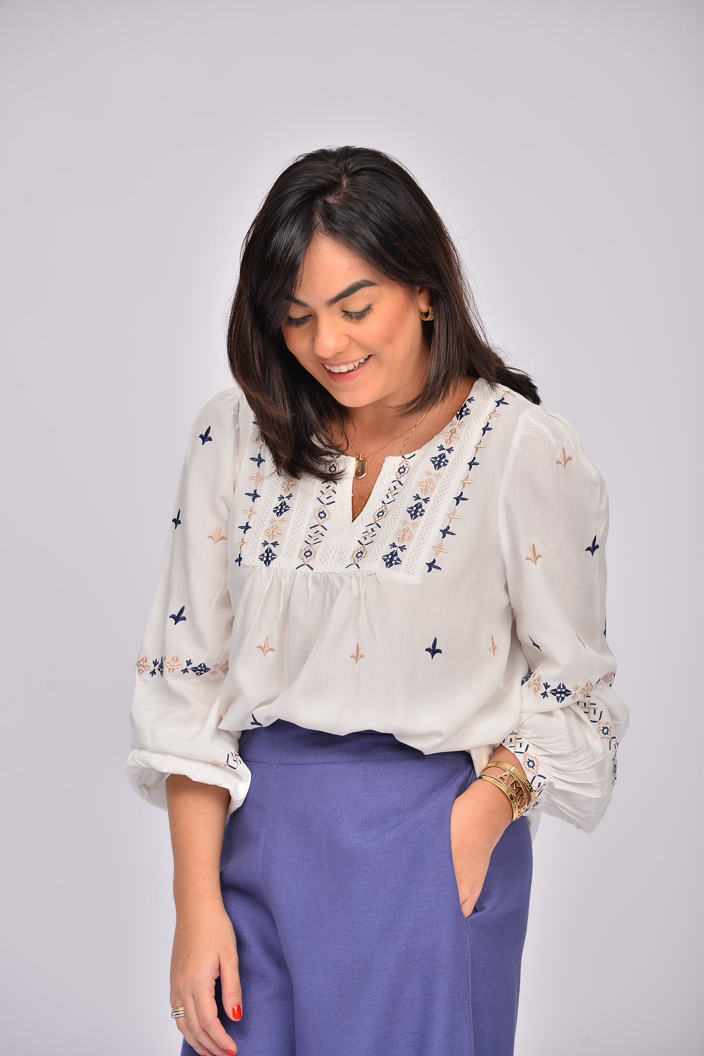 Calça pantalona Larissa