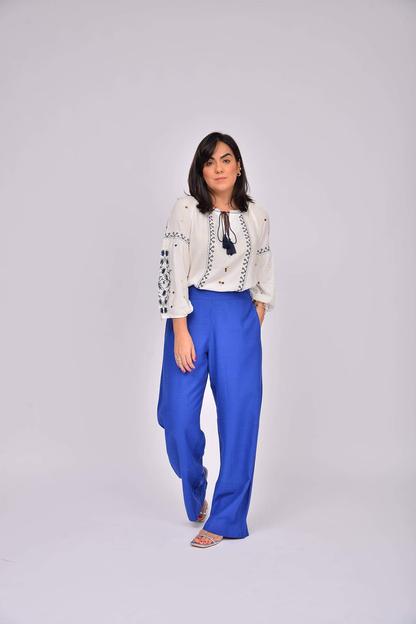 Calça pantalona Larissa
